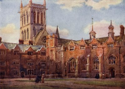El Segundo Patio de St Johns College de William Matthison