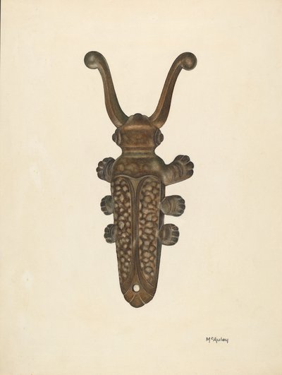 Sacabotas, c. 1940 de William McAuley