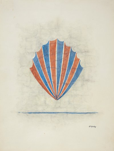 Dibujo de restauración: Pintura mural, 1938 de William McAuley