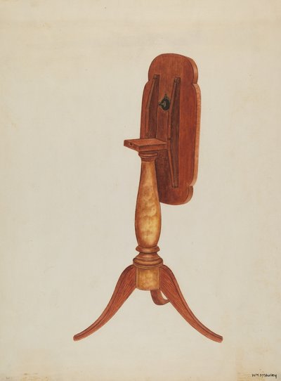 Mesa basculante, 1937 de William McAuley