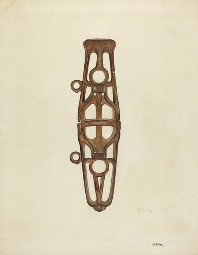 Soporte para látigo, 1935-1942 de William McAuley
