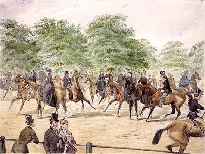 Montando en Rotten Row de William McConnell
