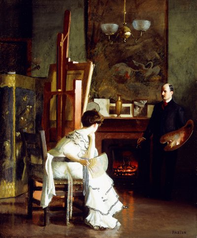 En el estudio de William McGregor Paxton