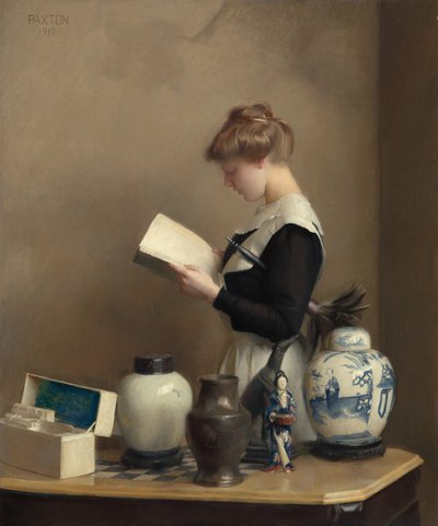 La criada de William McGregor Paxton