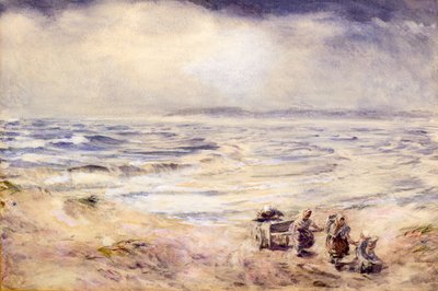 Un día lluvioso, c.1876 de William McTaggart
