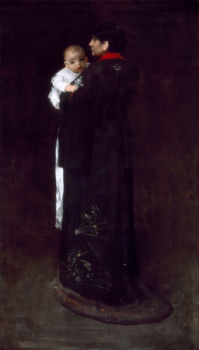 Madre e hijo de William Merritt Chase