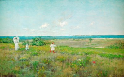 Cerca de la playa, Shinnecock de William Merritt Chase