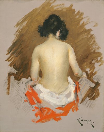 Desnudo de William Merritt Chase