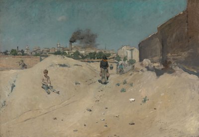 A las afueras de Madrid de William Merritt Chase