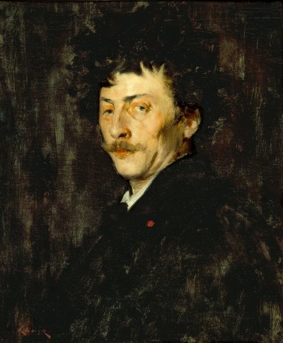 Pablo de Sarasate: Retrato de un violinista de William Merritt Chase