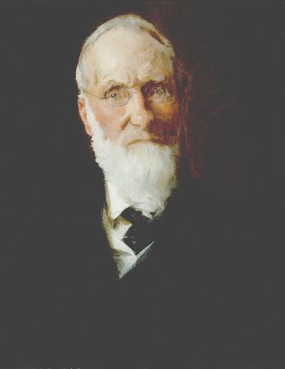 Retrato de mi padre, David H. Chase (óleo sobre lienzo) de William Merritt Chase