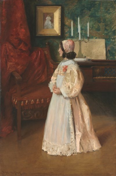 Retrato de mi hija Alice, c.1895 de William Merritt Chase
