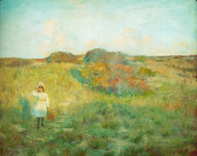 Puesta de sol en Shinnecock de William Merritt Chase