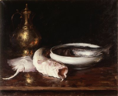 Naturaleza muerta, c.1913 (óleo sobre lienzo) de William Merritt Chase