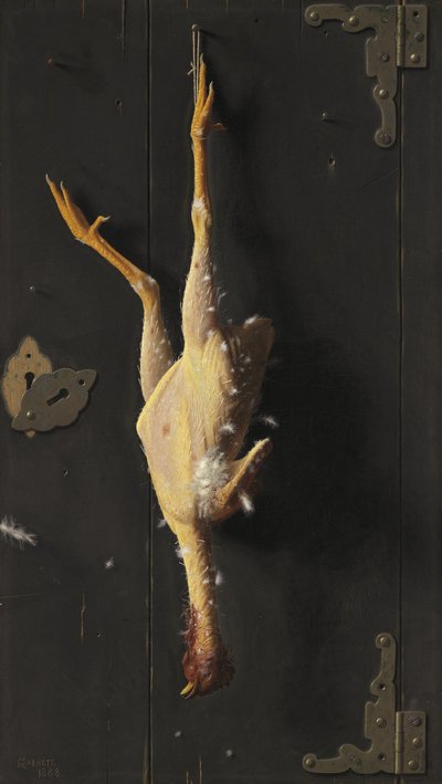 Para la cena del domingo, 1888 de William Michael Harnett