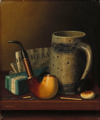 Heraldo, 1878 de William Michael Harnett