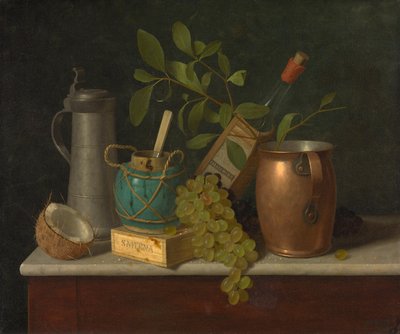 Sólo postre de William Michael Harnett