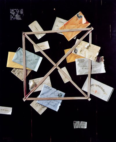 El Cuadro del Portacartas del Sr. Huling de William Michael Harnett