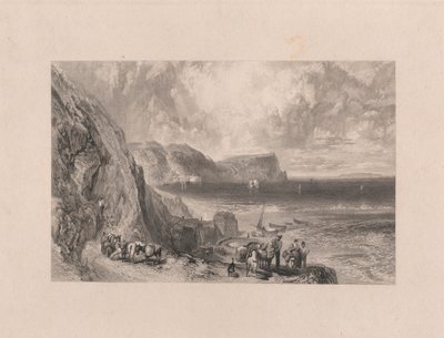 Bahía de Clovelly e isla de Lundy de William Miller