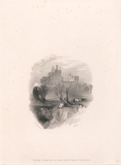 Castillo de Craigmillar de William Miller