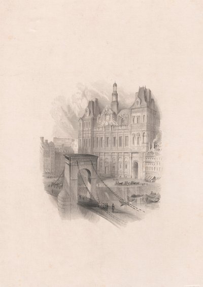 Hotel de Ville, París de William Miller