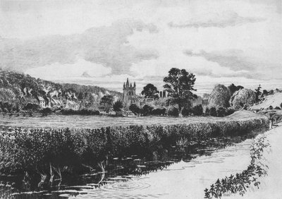 Amersham y el río Misbourne, 1904 de William Monk