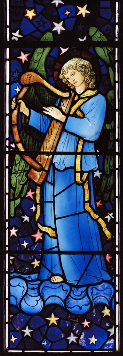 Ángel músico de William Morris