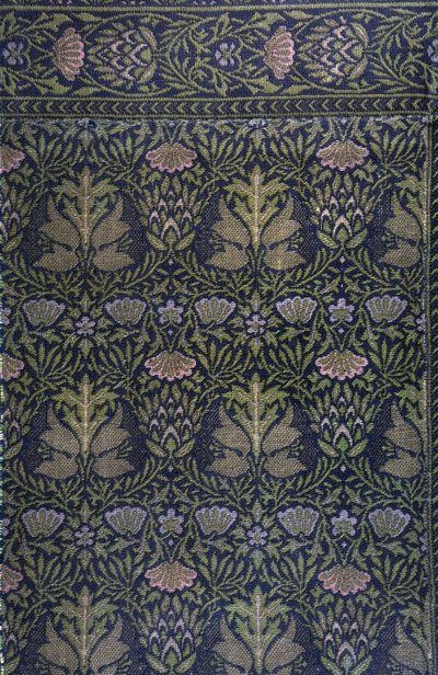 Alcachofa. Alfombra, c. 1880 de William Morris