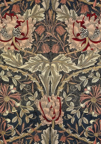 Tela decorativa. 1876-90 de William Morris