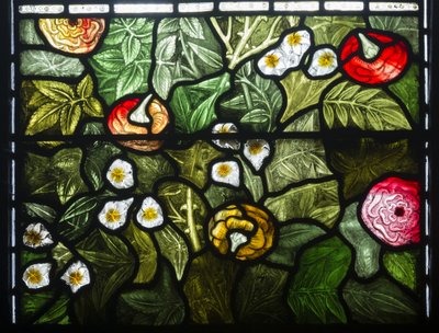 Detalle floral de William Morris