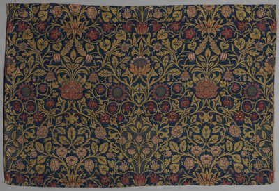 Violeta y Aquilegia de William Morris