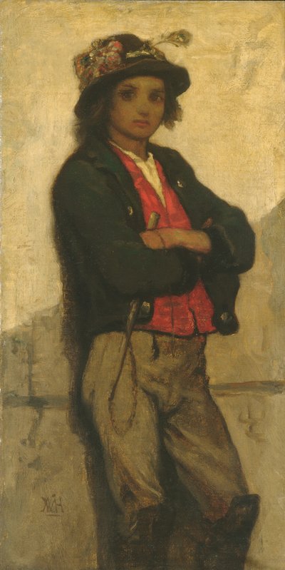 Chico italiano de William Morris Hunt