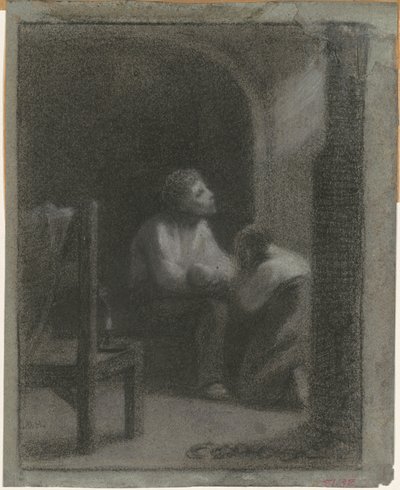 La oración de William Morris Hunt