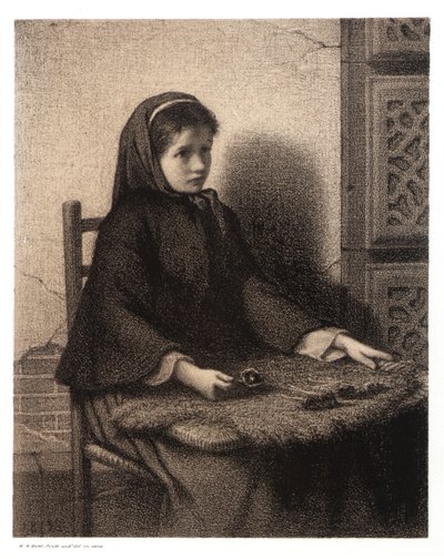 Chica Violeta de William Morris Hunt