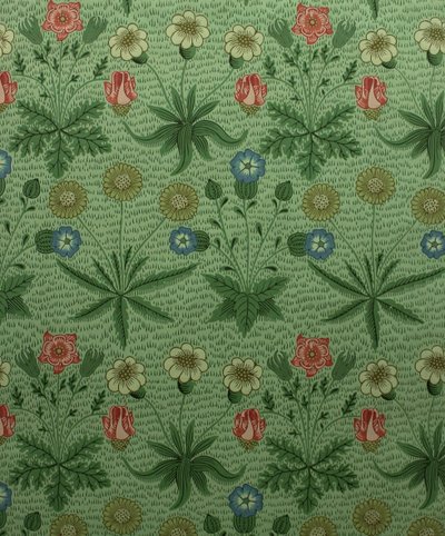 Margarita, papel pintado en bloque, 1862 de William Morris Tapestry Works