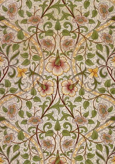 Tela decorativa, 1876-1890 de William Morris Tapestry Works