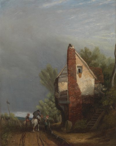 Un viejo frontón de William Mulready
