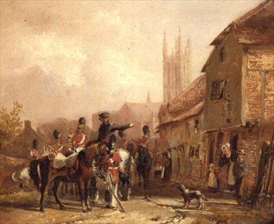 Alojamiento de tropas de William Mulready