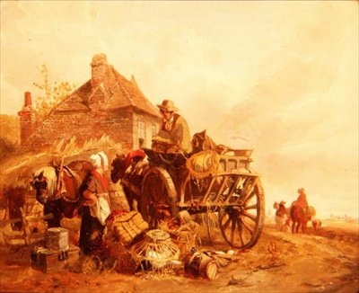 De camino al mercado de William Mulready