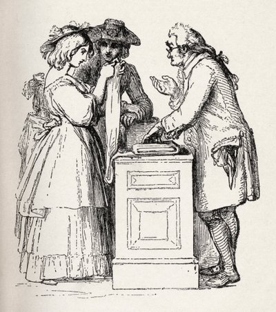 El vicario de Wakefield de William Mulready