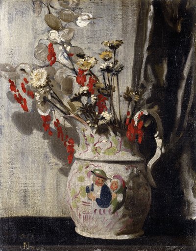 Un jarrón con honestidad de William Nicholson