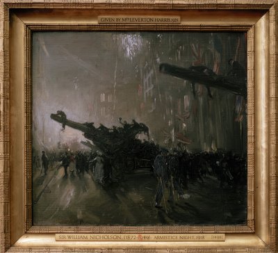 Noche del armisticio de William Nicholson