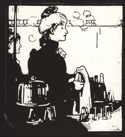 Camarera (cualquier bar) de William Nicholson