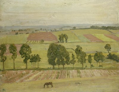 Llanura de Glastonbury de William Nicholson