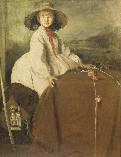 La Petite Marchand - Rosy Gordon Craig de William Nicholson