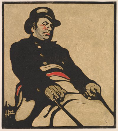 Tipos de Londres: Conductor de autobús de William Nicholson