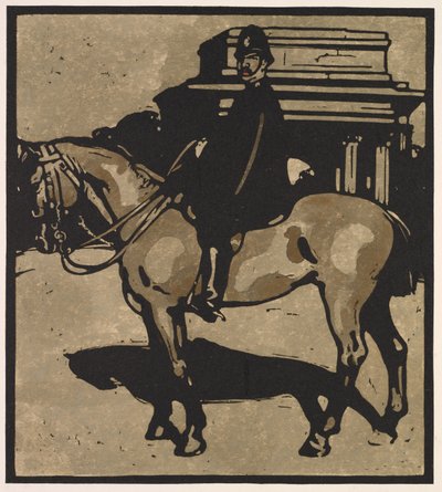Tipos de Londres: Policía de William Nicholson