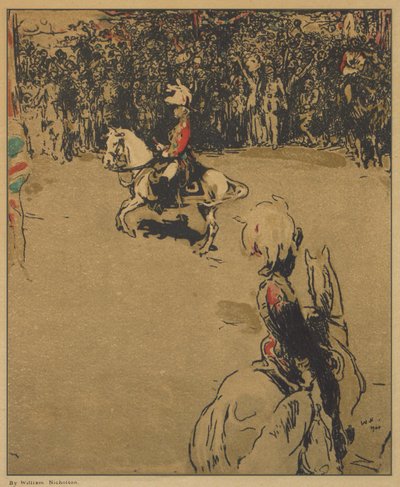 Lord Roberts a caballo de William Nicholson