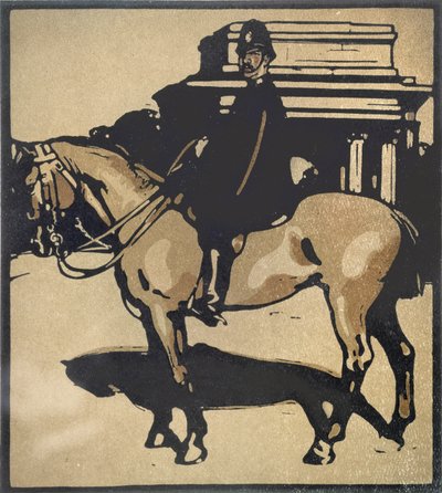 Policía de "Tipos de Londres" publicado por William Heinemann de William Nicholson