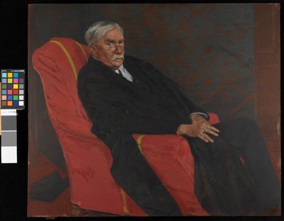 Retrato del Dr. A.C. Benson de William Nicholson